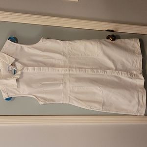 Nwot, white button-up Liz Claiborne dress.